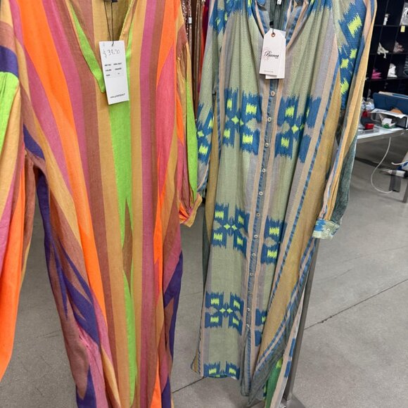 Maxi MutliColored Dress Orange - Picture 2 of 8